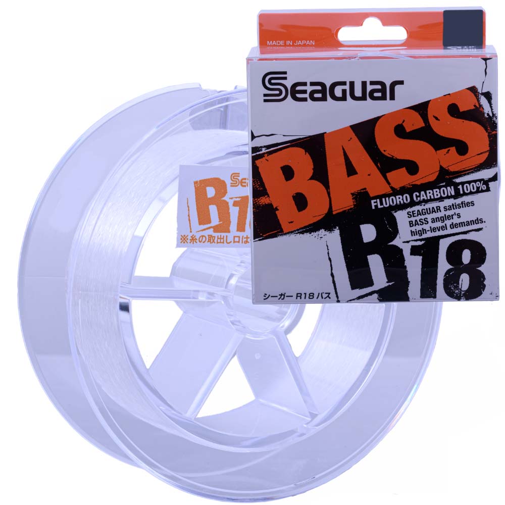 SEAGUAR Bass Fishing 100 % Fluoro Carbon Line R18 200m 16lb/0.330mm
