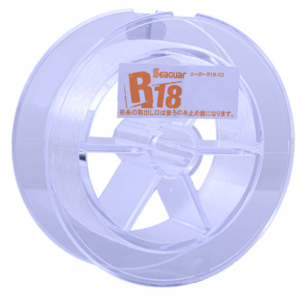 SEAGUAR Bass Fishing 100 % Fluoro Carbon Line R18 200m 16lb/0.330mm - Image 2