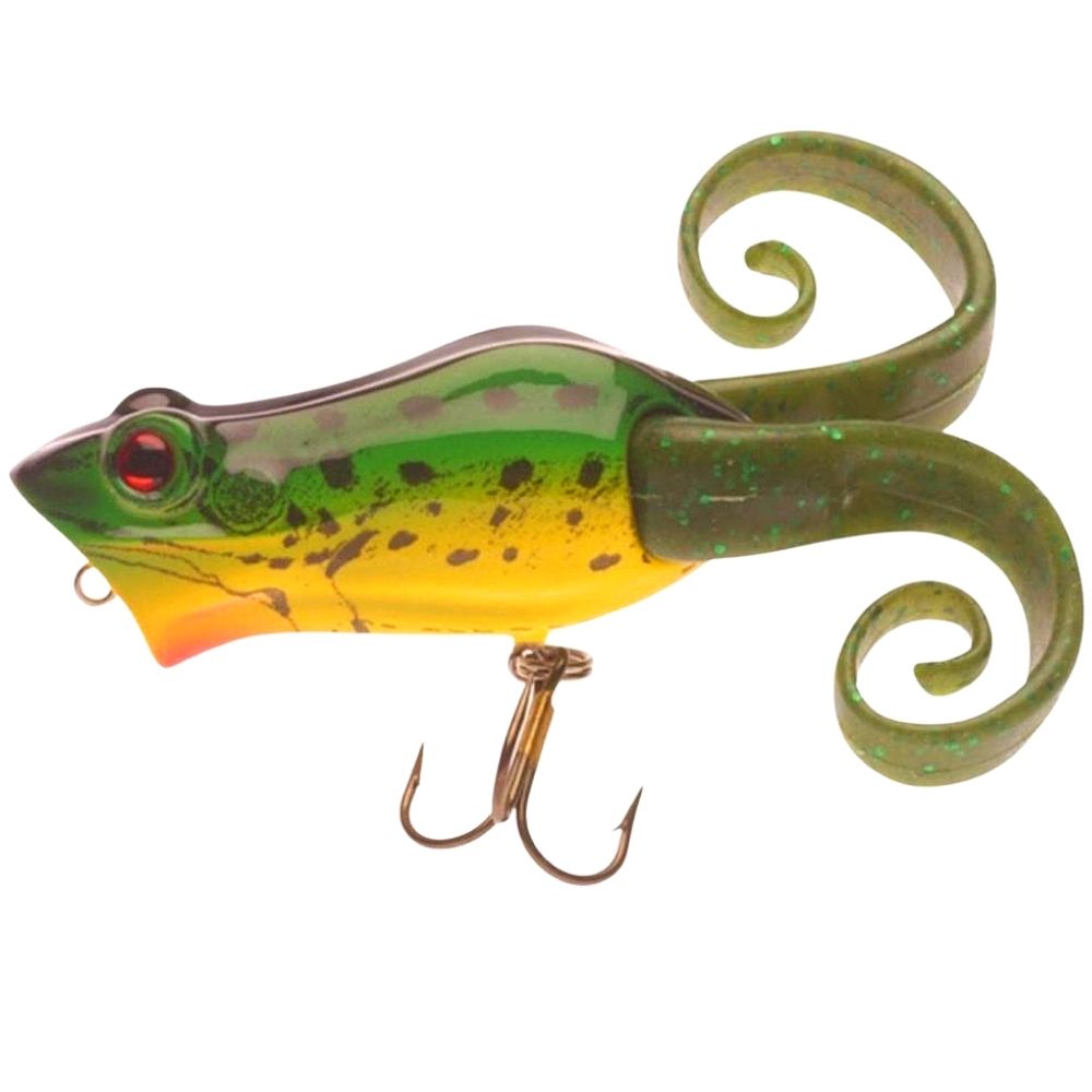 BERKLEY PowerBait Topwater Popper Lure Frenzy Pop FROG 6cm/10g - Image 3