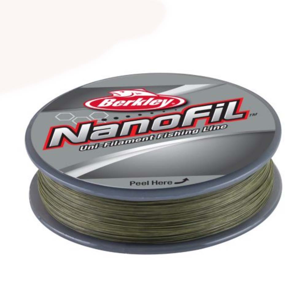 BERKLEY Uni-Filament Fishing Line NANOFIL 125m/Low Visibility Green - Image 2