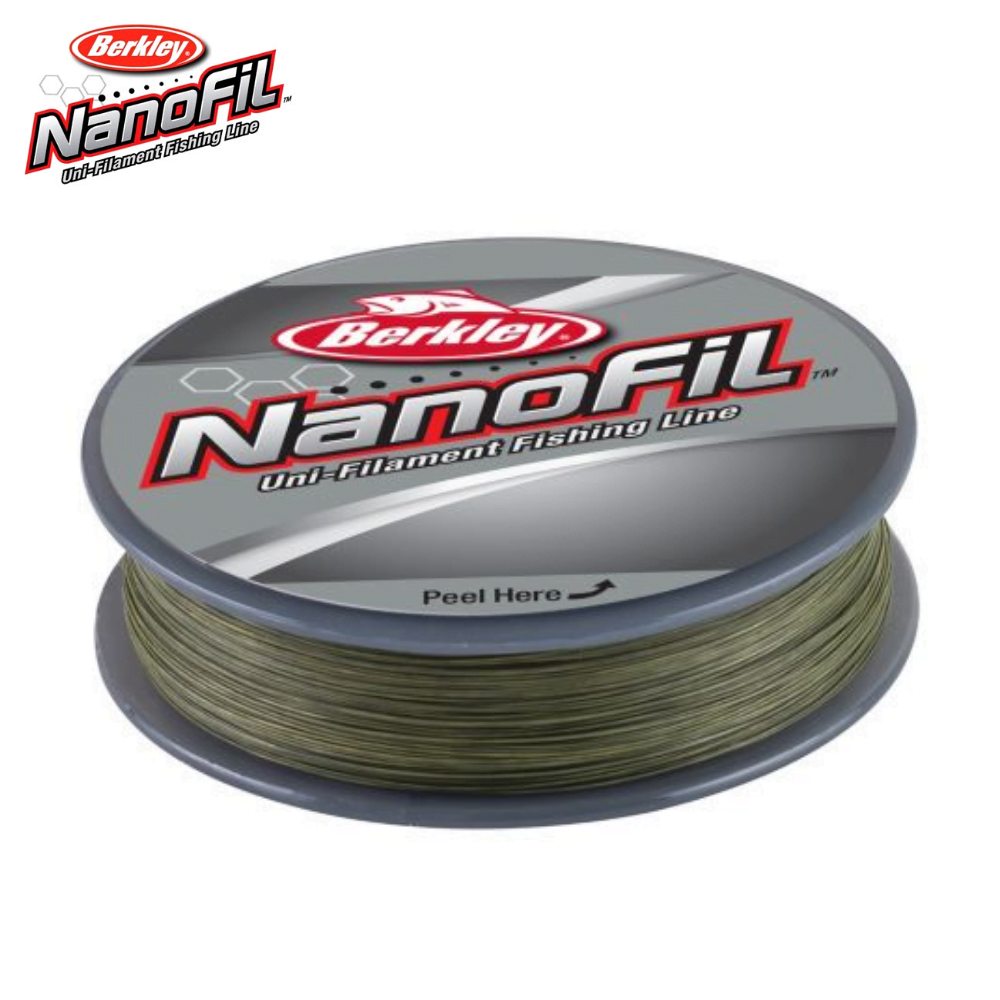 BERKLEY Uni-Filament Fishing Line NANOFIL 125m/Low Visibility Green