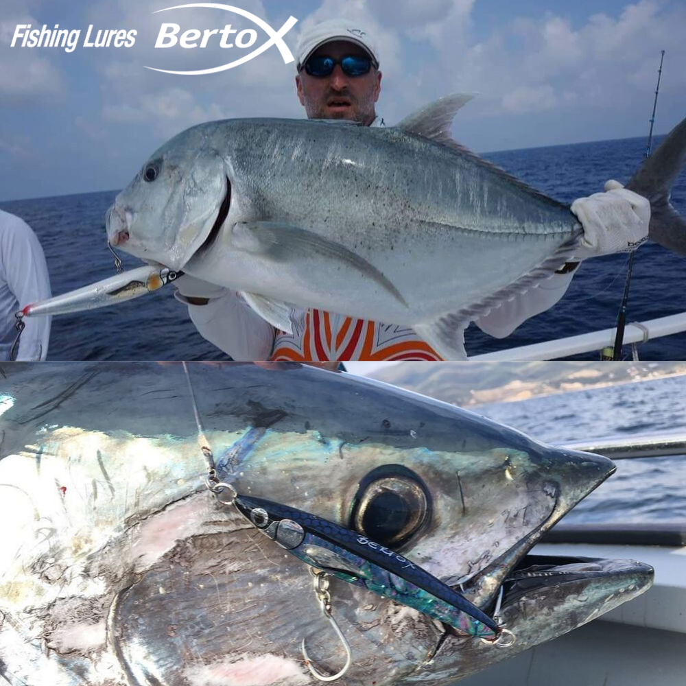 BERTOX Handmade Individualy Balanced Wooden Floating Stick Bait 200F Dorado - Image 3