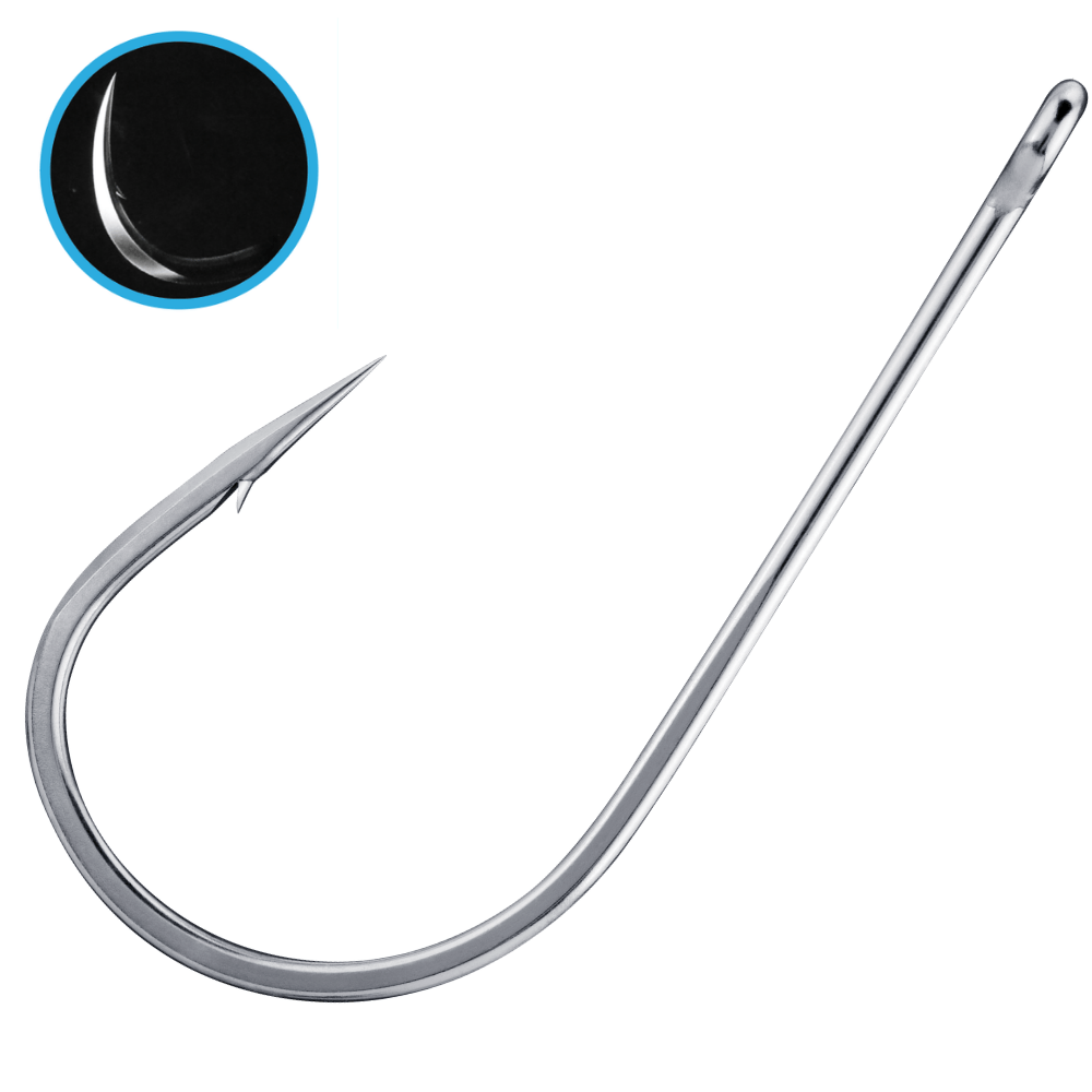 BKK Saltwater Hand Ground Heavy Duty Trolling Hook MAKAIRA HD - Image 6