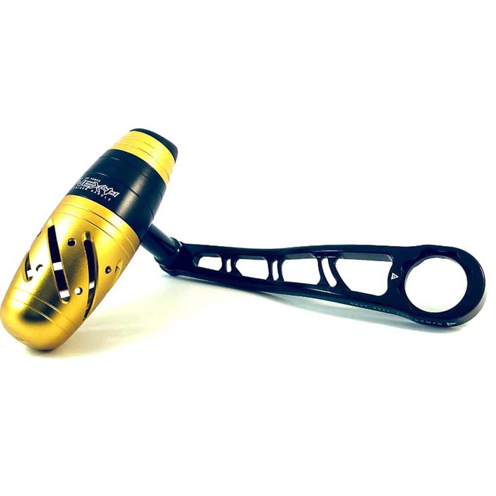 BASSZONE BAITCASTING REEL ALUMINIUM POWER HANDLE & T-BAR SET 120mm - Image 3