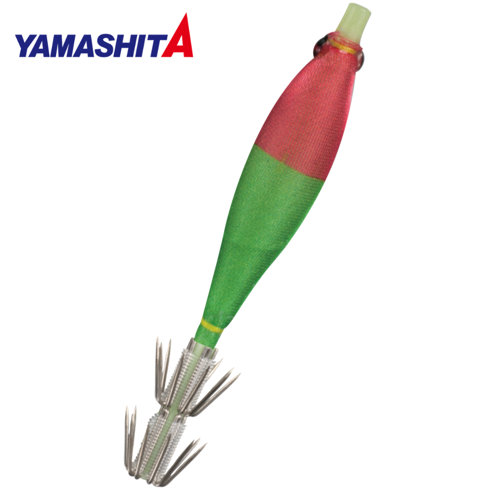 YAMASHITA Squid Fishing Balanced Soft Squid Jig OPPAI SUTTE 70mm F1 Glow