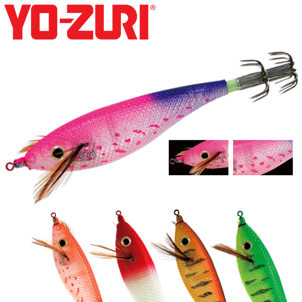 YO-ZURI SQUID JIGGING SPECIAL CLOTH WRAPPED JIG LURE ULTRA DX-S-M2