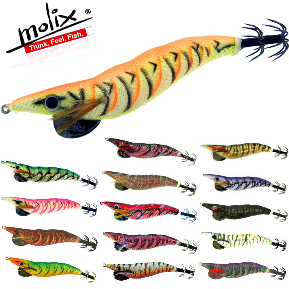 MOLIX Squid Fishing Clothed UV Sensitive EGI Lure MILLERIGHE EVO 3.0