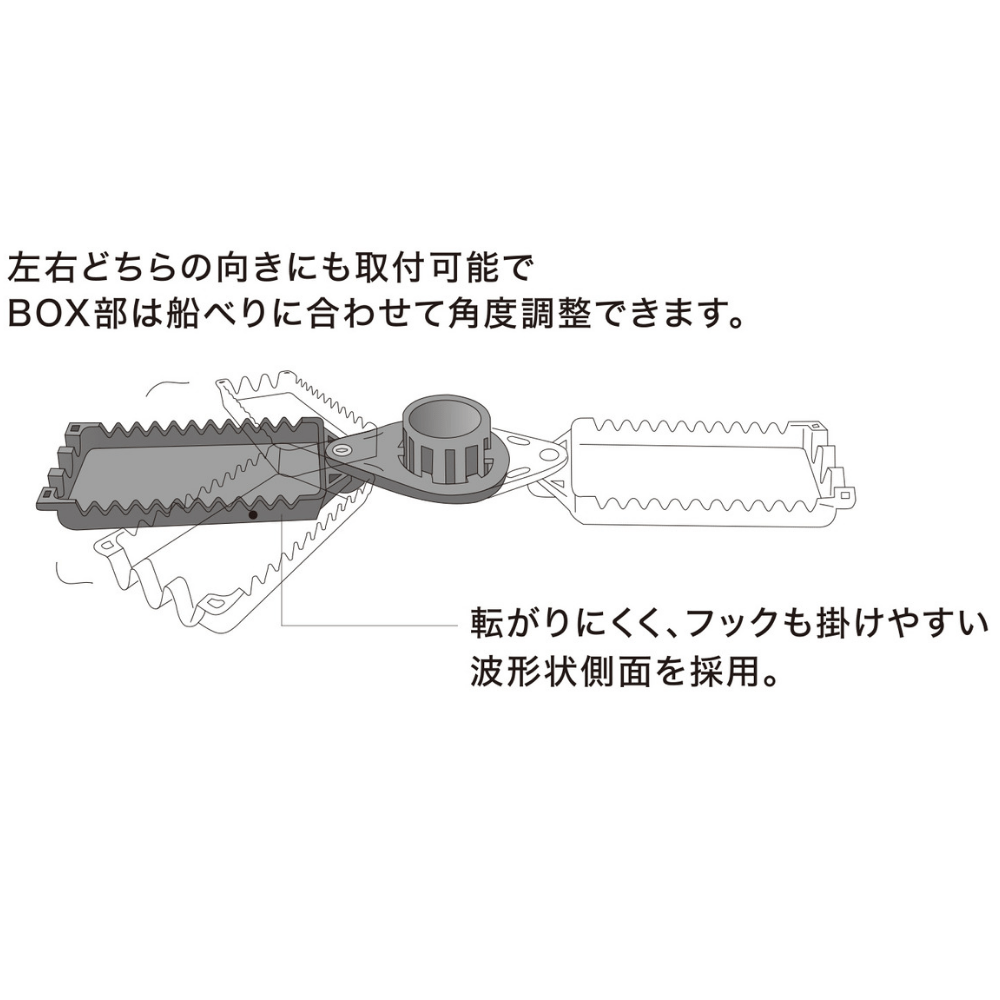 DAIICHISEIKO Boat Tool & Lure Holder Set FUNABERI BOX 145 - Image 3