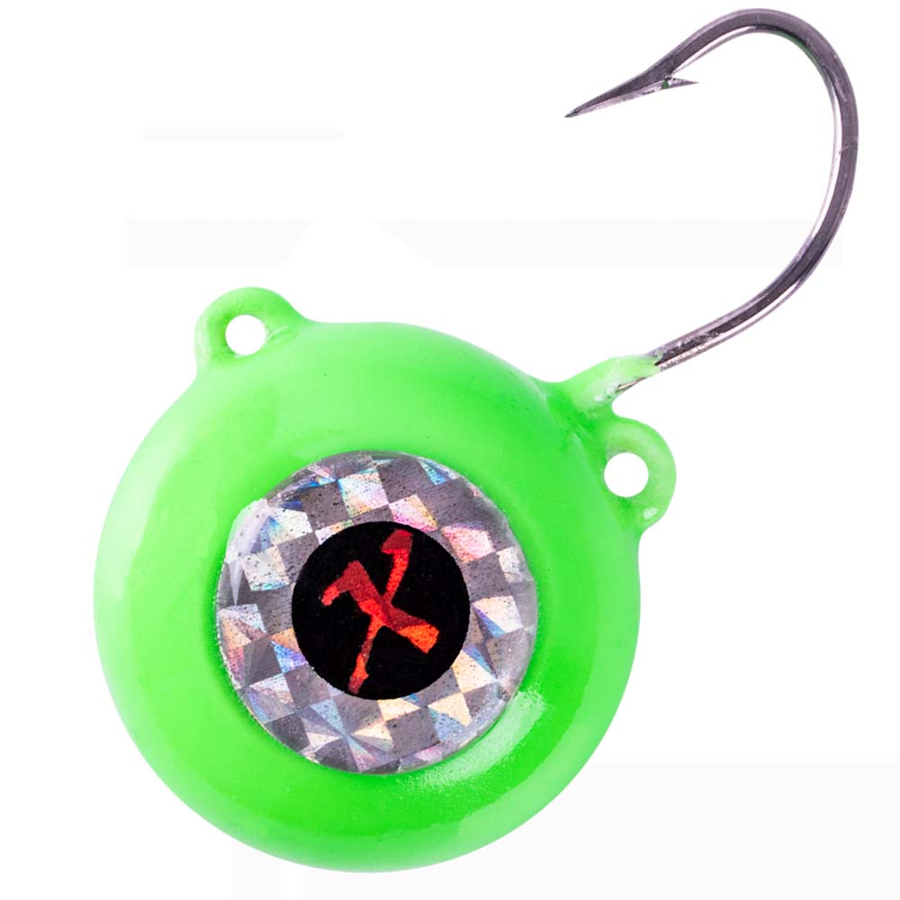 X-PARAGON Saltwater Jig Head Lure ZOKA BALL Slim Glow Extra Power 225g - Image 4