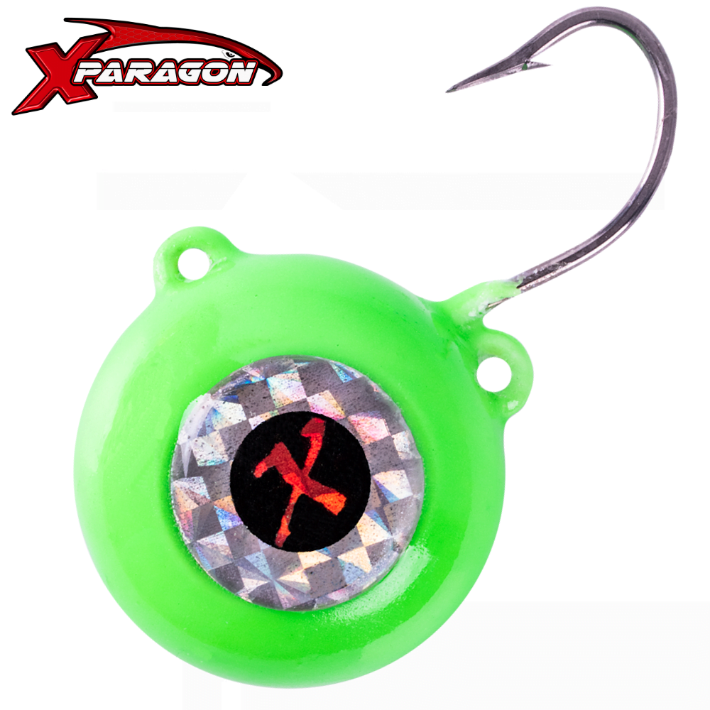 X-PARAGON Saltwater Jig Head Lure ZOKA BALL Slim Glow Extra Power 260g - Image 4