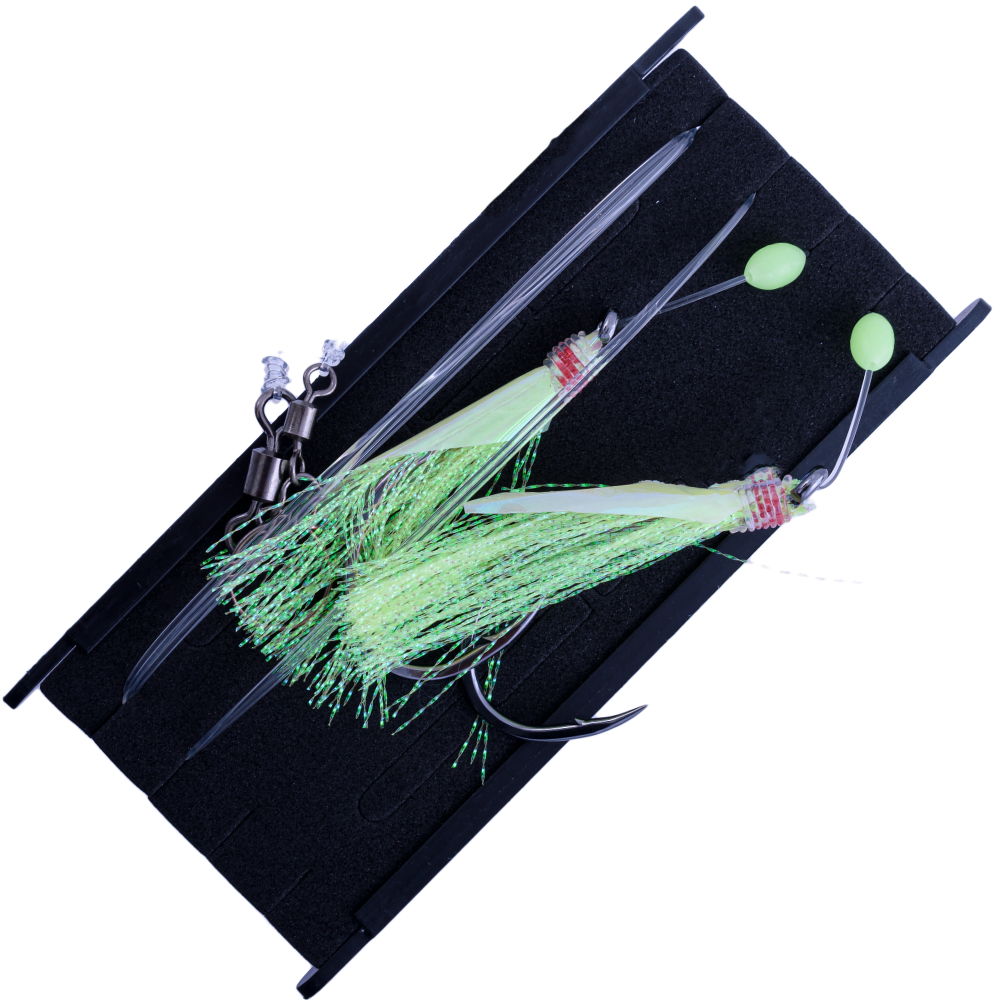 BKK Saltwater Bottom Fishing Rig HYPER FLASHER A1 Yellow Tang - Image 3