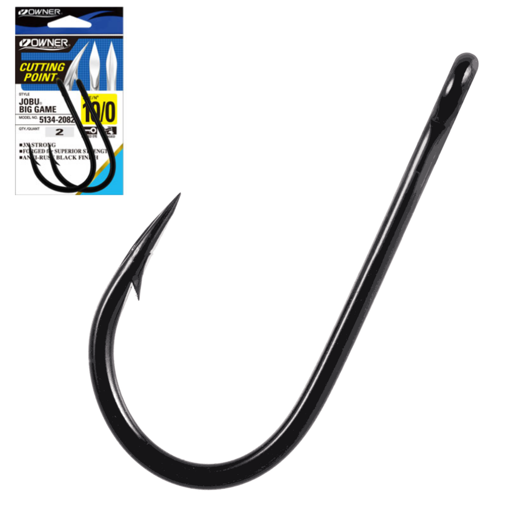 OWNER Saltwater Big Game Fishing Hook JOBU