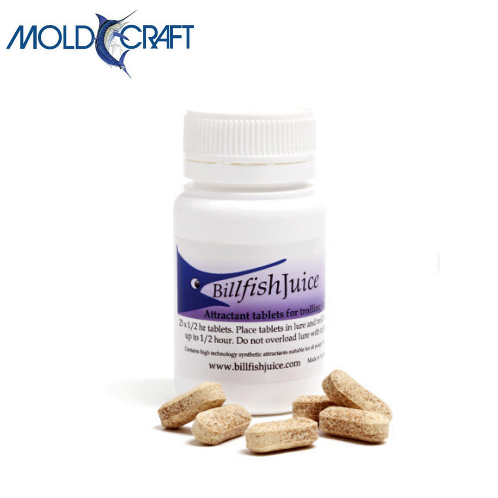 MOLD CRAFT Saltwater Trolling Attractant Tablets BILLFISH JUICE