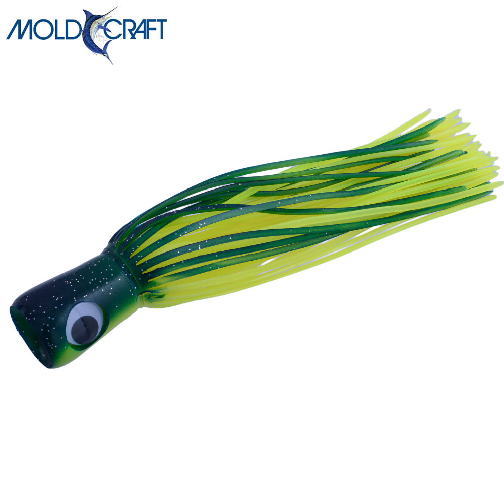 Mold Craft 7350SCPR Super Chugger Standard Rigged Soft Head Trolling Lure 8.25" 