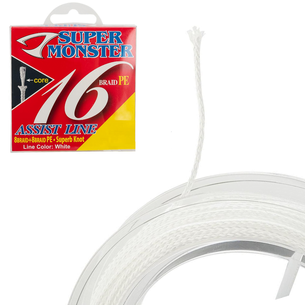 JIGGING MASTER 16 Strand Braid Assist Line SUPER MONSTER