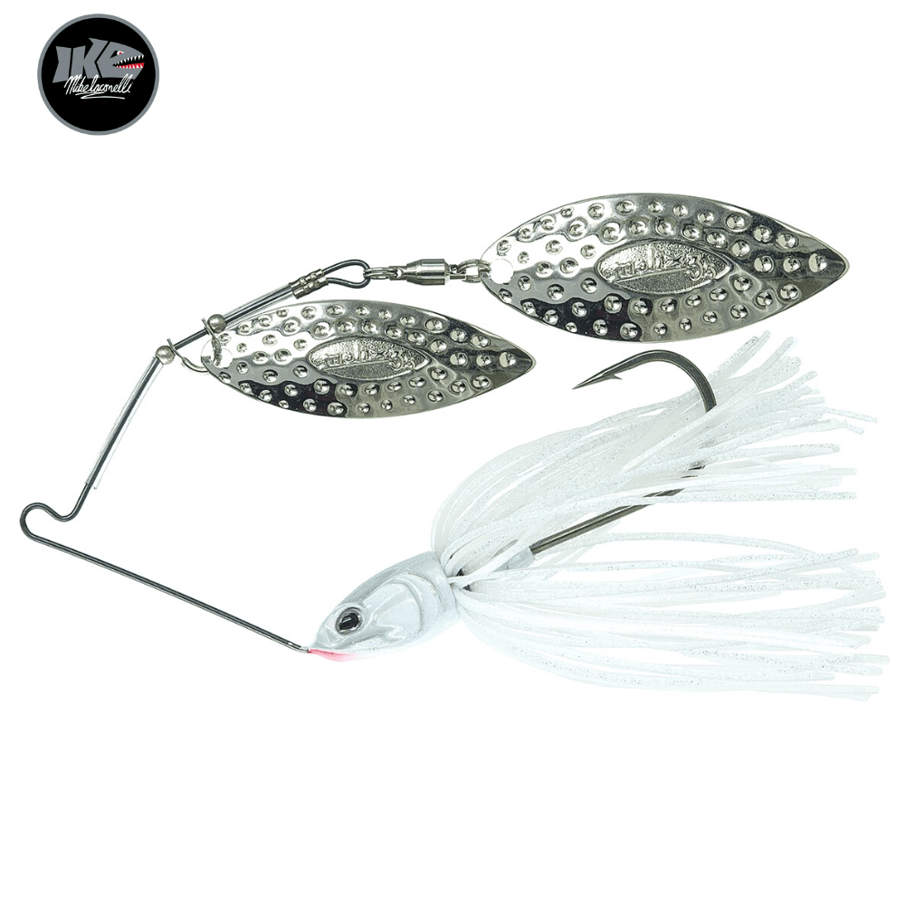 MOLIX By Mike Iaconelli Lover TITANIUM Spinnerbait 14g (1/2oz) Special White