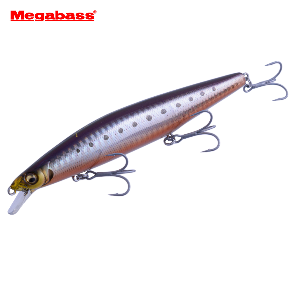 MEGABASS Floating Jerk Minnow Lure MARINE GANG 140F GG Akahara Iwashi