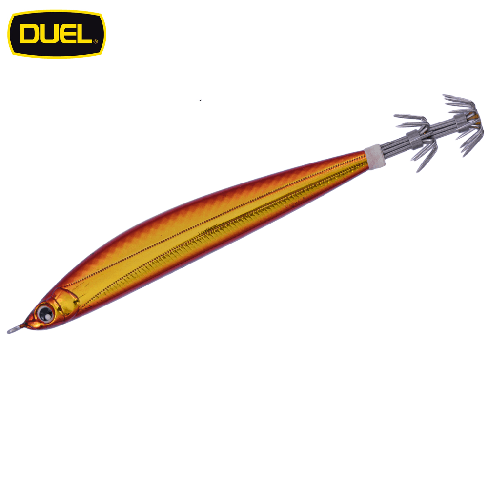 DUEL Squid Fishing Lipless Squid Jig Lure EZ-Minnow Ultra 80mm/HGR