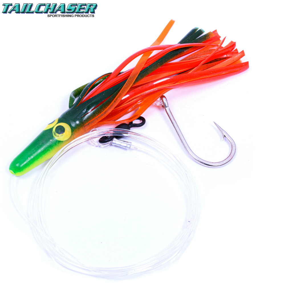 QUICK SHIP US SELLER FISHING TACKLE 4 RED FISH DAISY CHAIN 13' ALMOST ALIVE BAIT 