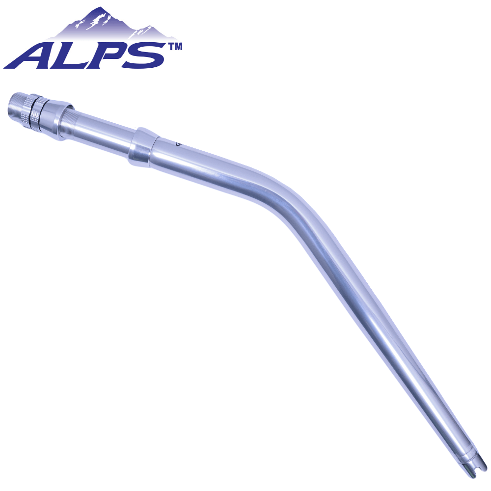 ALPS Saltwater Trolling Aluminium Long Curved Butt 80lb Silver