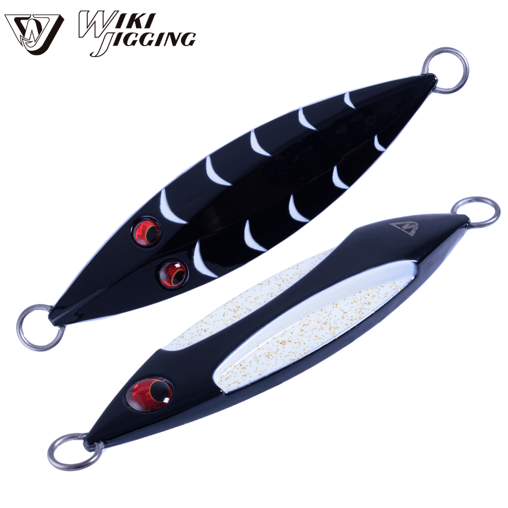 WIKI JIGGING Slow Pitch Center Balanced Jig Lure OCEAN FIRE 200g/#8