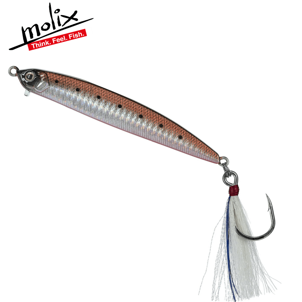 MOLIX Saltwater Stick Bait Lure TUNA SB117 Red Sardine
