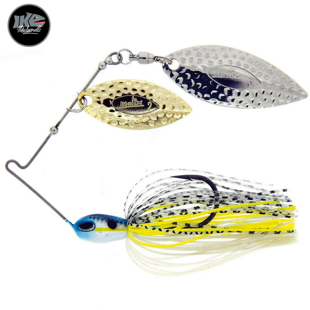 MOLIX By Mike Iaconelli Double Willow FS SPINNERBAIT 14g/15
