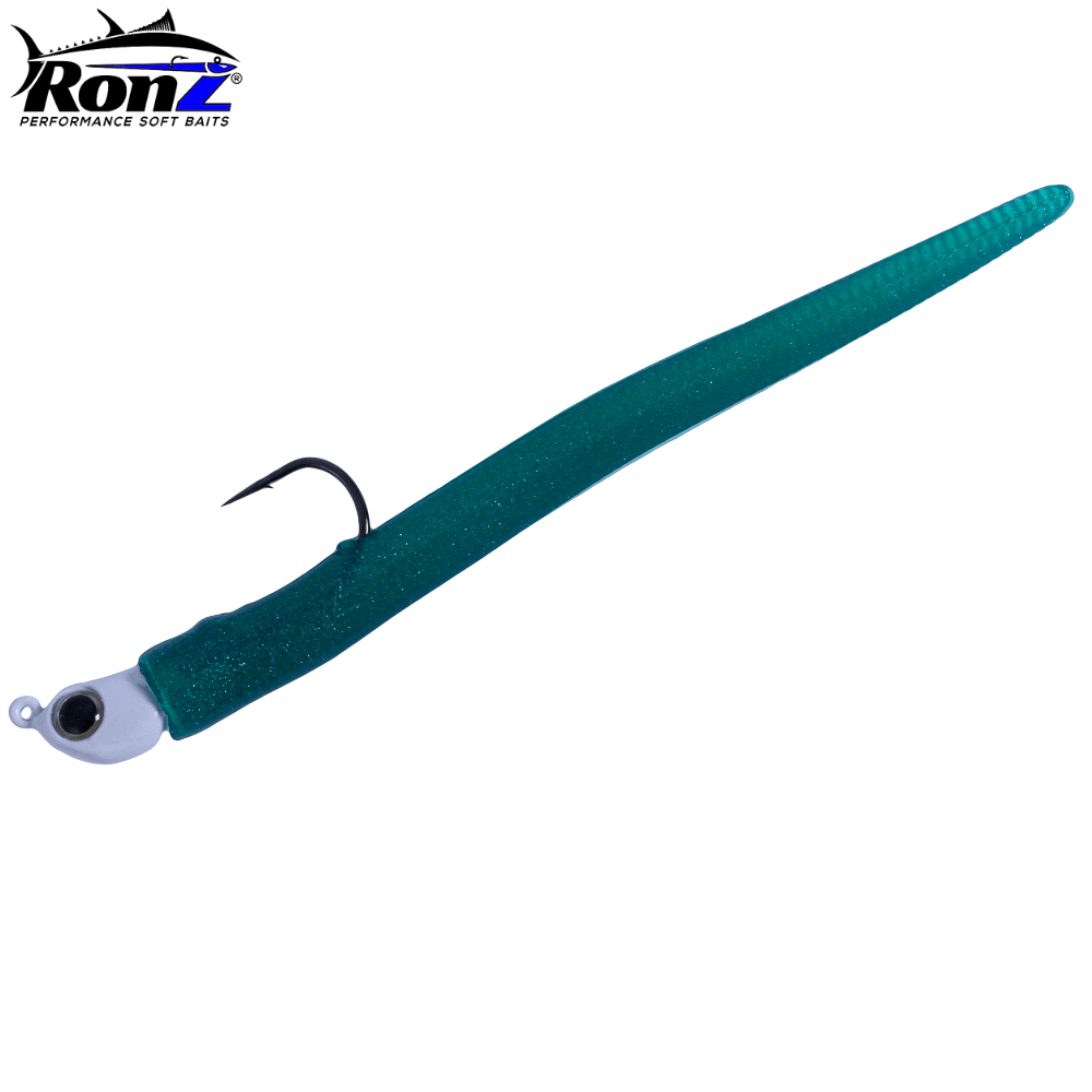RONZ Saltwater Shallow Serie Soft Bait Lure 6" 1/2oz SW612LWGM