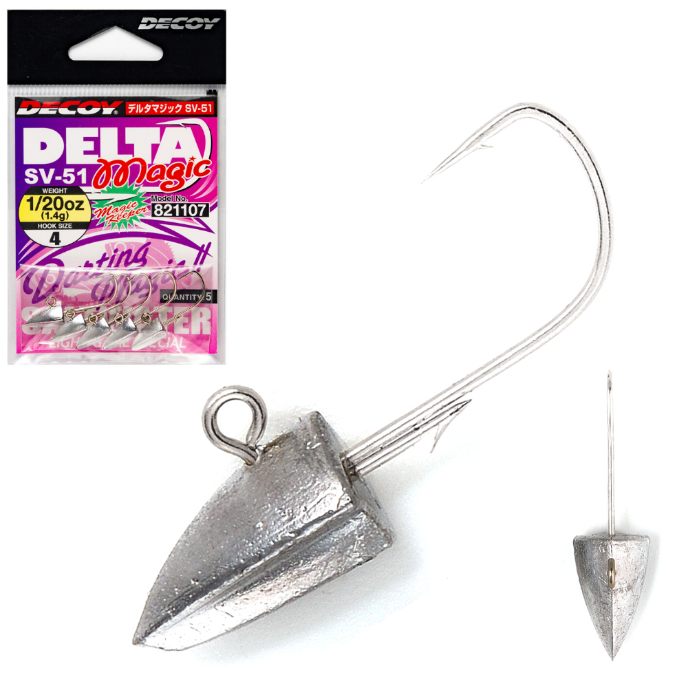 DECOY Saltwater Jighead With Keaper DELTA Magic SV-51