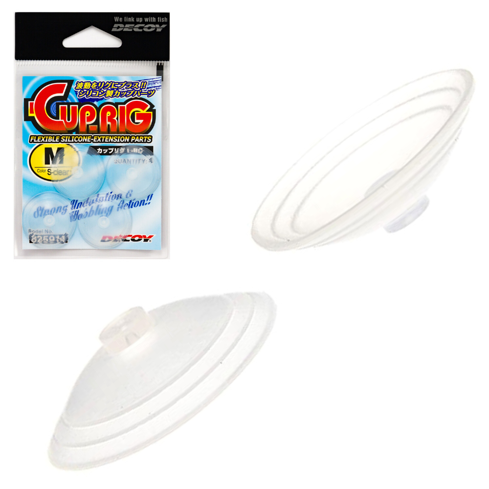 DECOY Soft Lures Upgrade Silicone Ring Cup Rig L-8