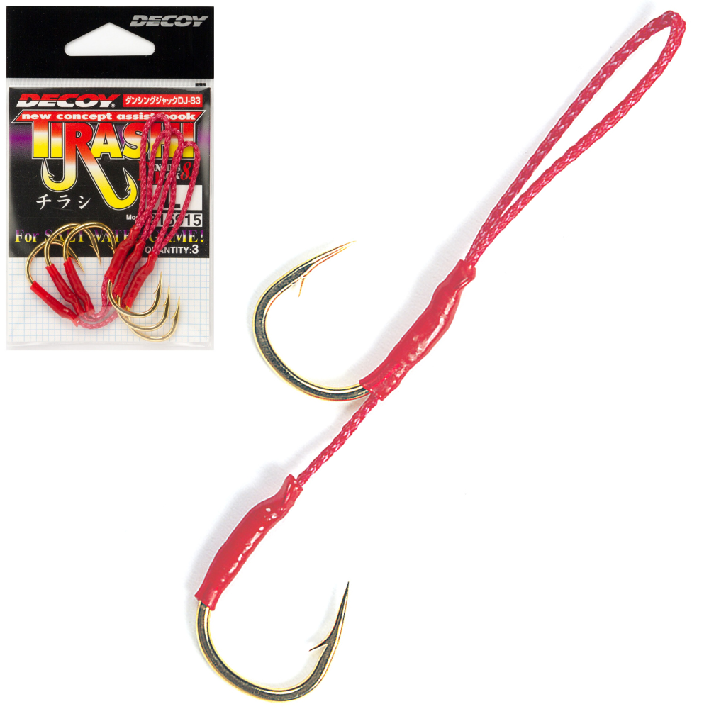 DECOY Saltwater New Concept Tandem Assist Hook TIRASHI DJ-83