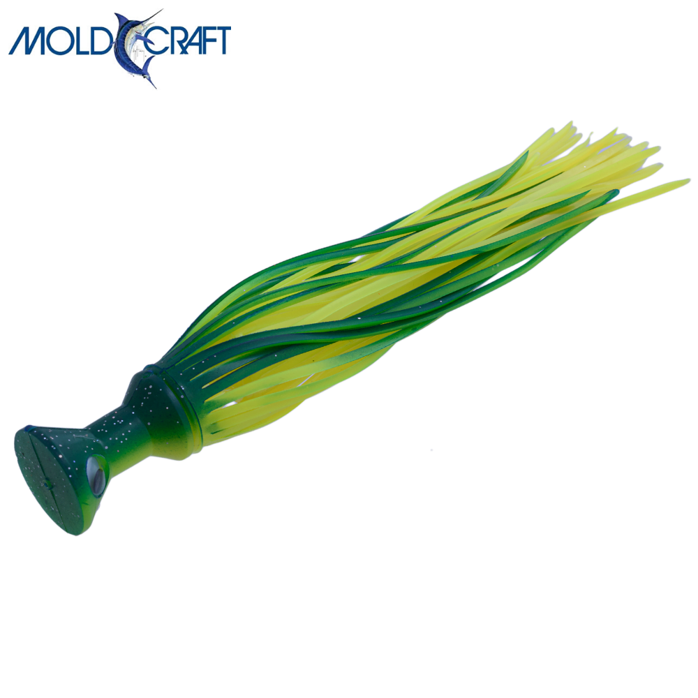 MOLD CRAFT Saltwater Trolling SOFT HEAD Lure SPOOLER Standard 8" GYSS