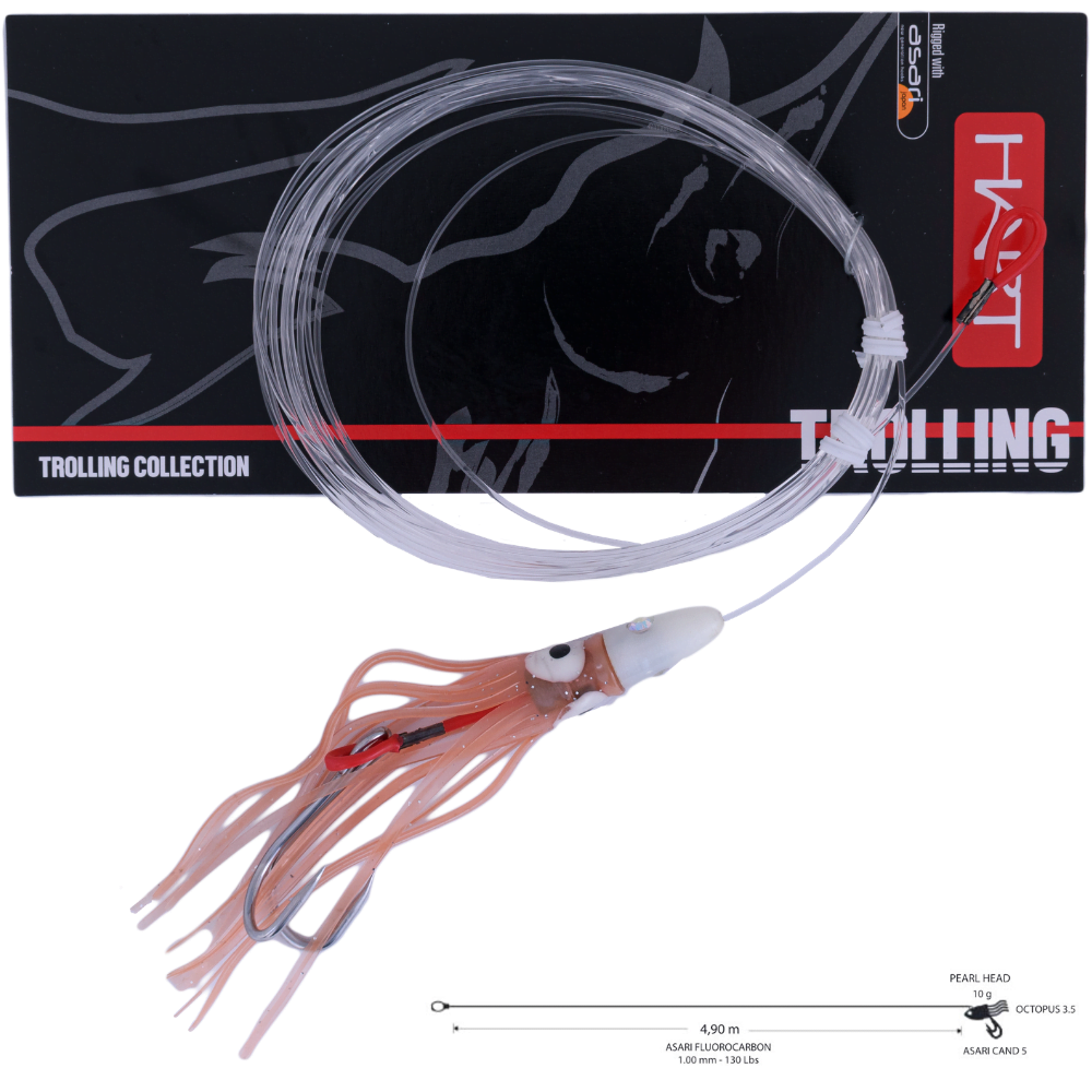 HART Saltwater Offshore Pelagics Trolling Rig OCTOPUS color A402