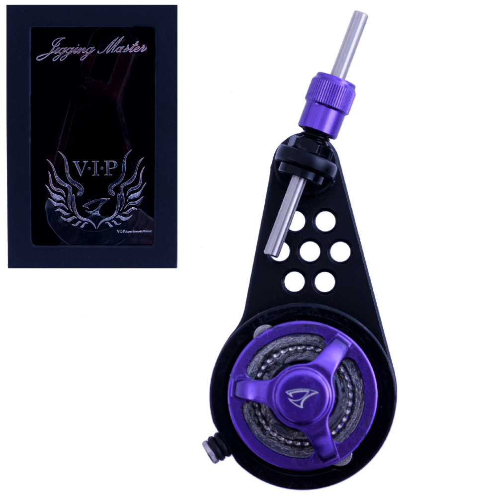 JIGGING MASTER Saltwater Super Smooth PR KNOT BOBBIN V.I.P. Purple