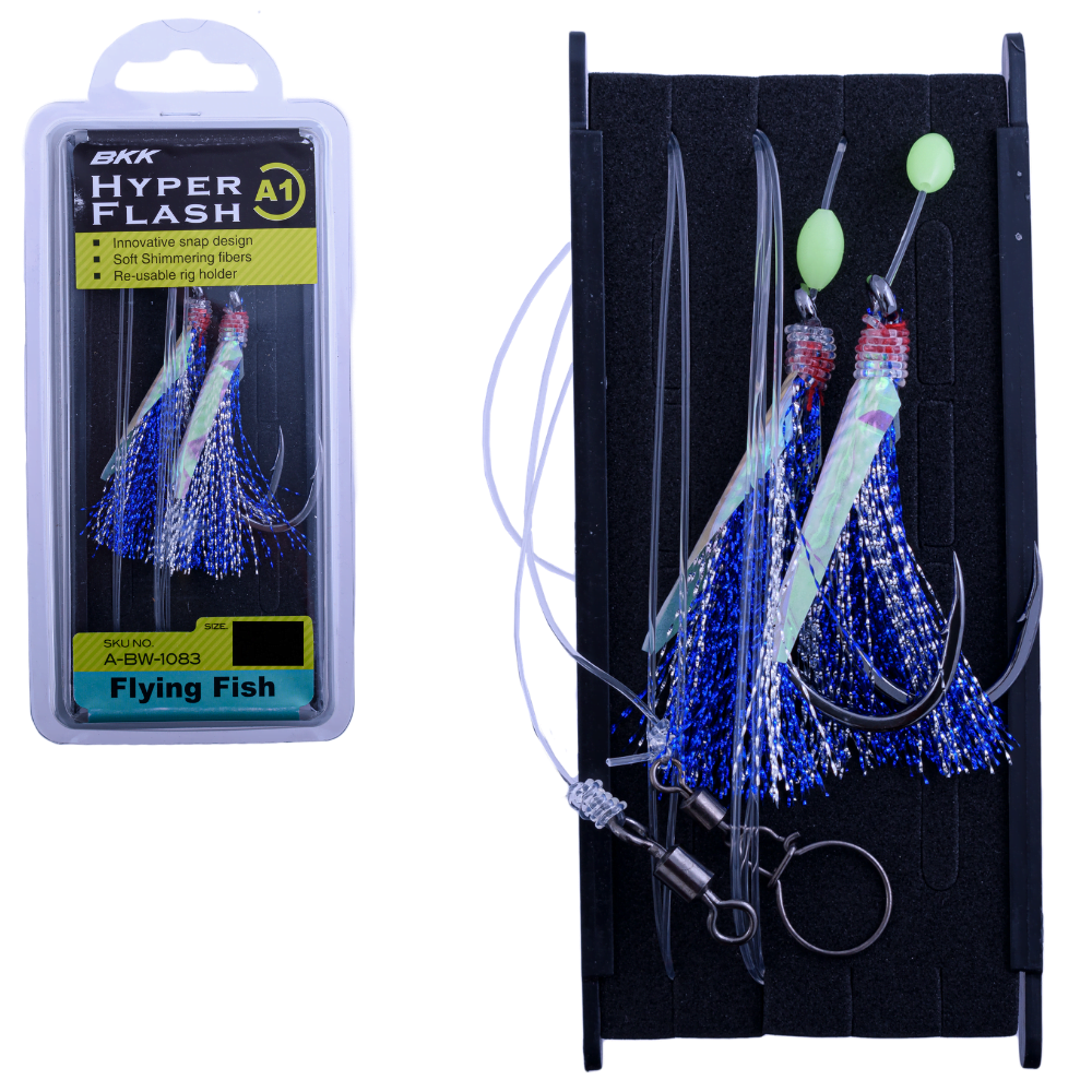 BKK Saltwater Bottom Fishing Rig HYPER FLASHER A1 Flying Fish
