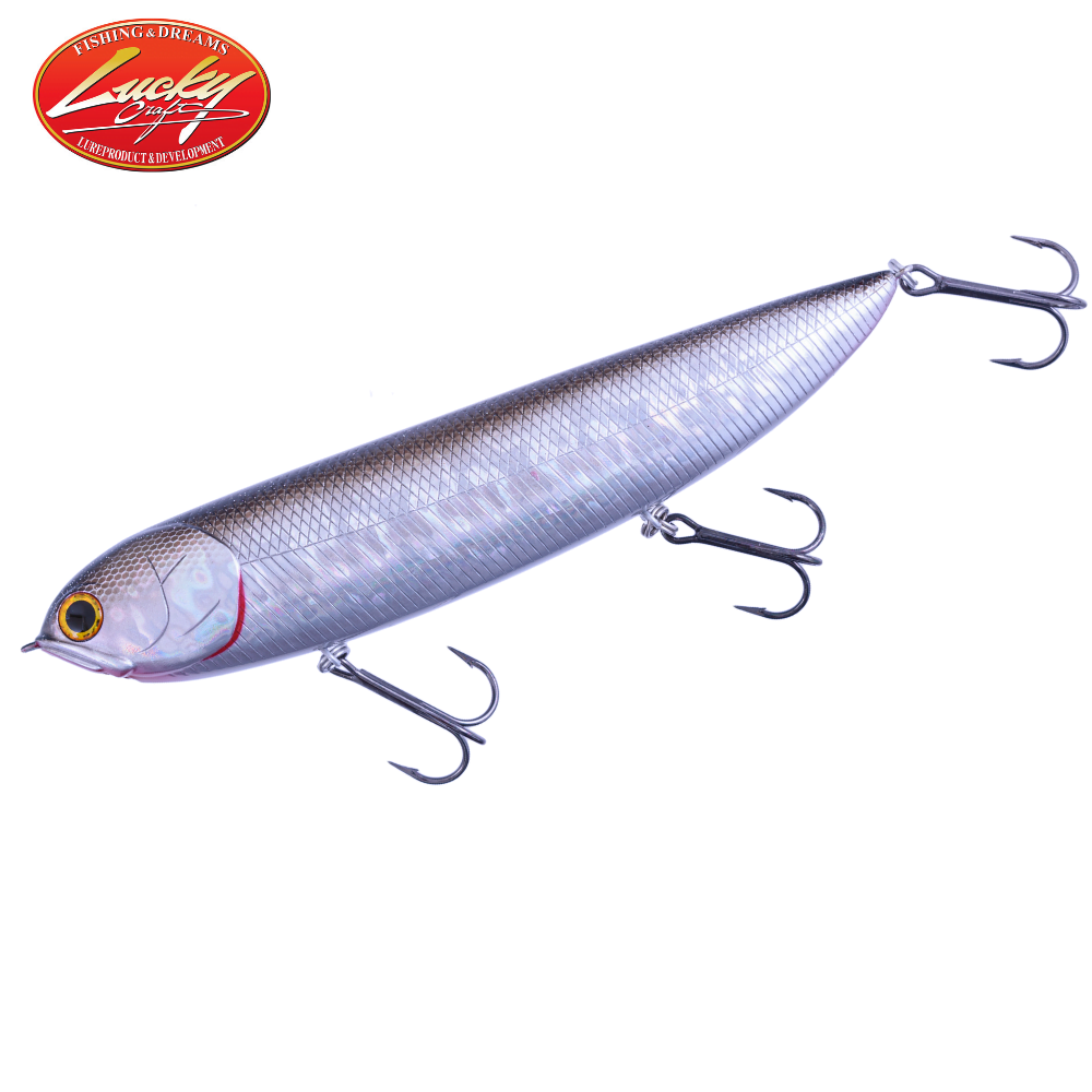 LUCKY CRAFT Giant Walk The Dog Floating Lure SAMMY 198 BP Golden Shiner
