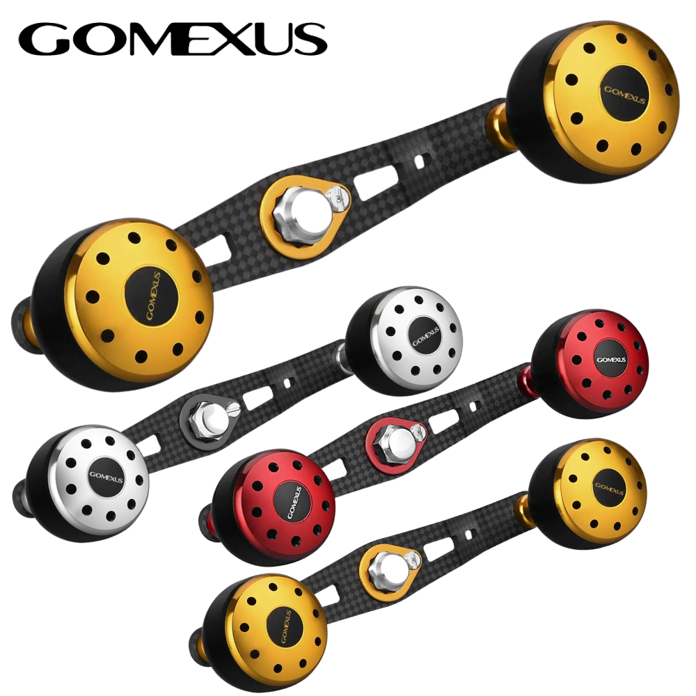 GOMEXUS Fishing Reel’s Custom Carbon Double Crank Handle DCS105 A30 7x4mm