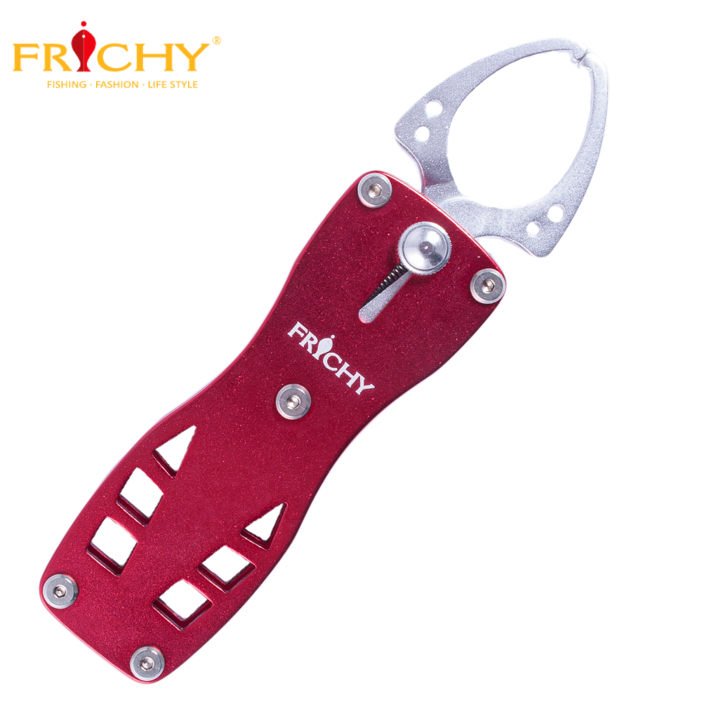 FRICHY Air-Craft Grade Aluminium Fishing Lip Grip Red