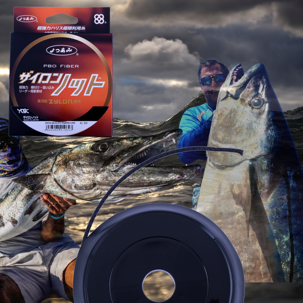 YGK Fishing Heavy Duty PBO Fiber Assist Line ZYLON KNOT 5m - Image 2