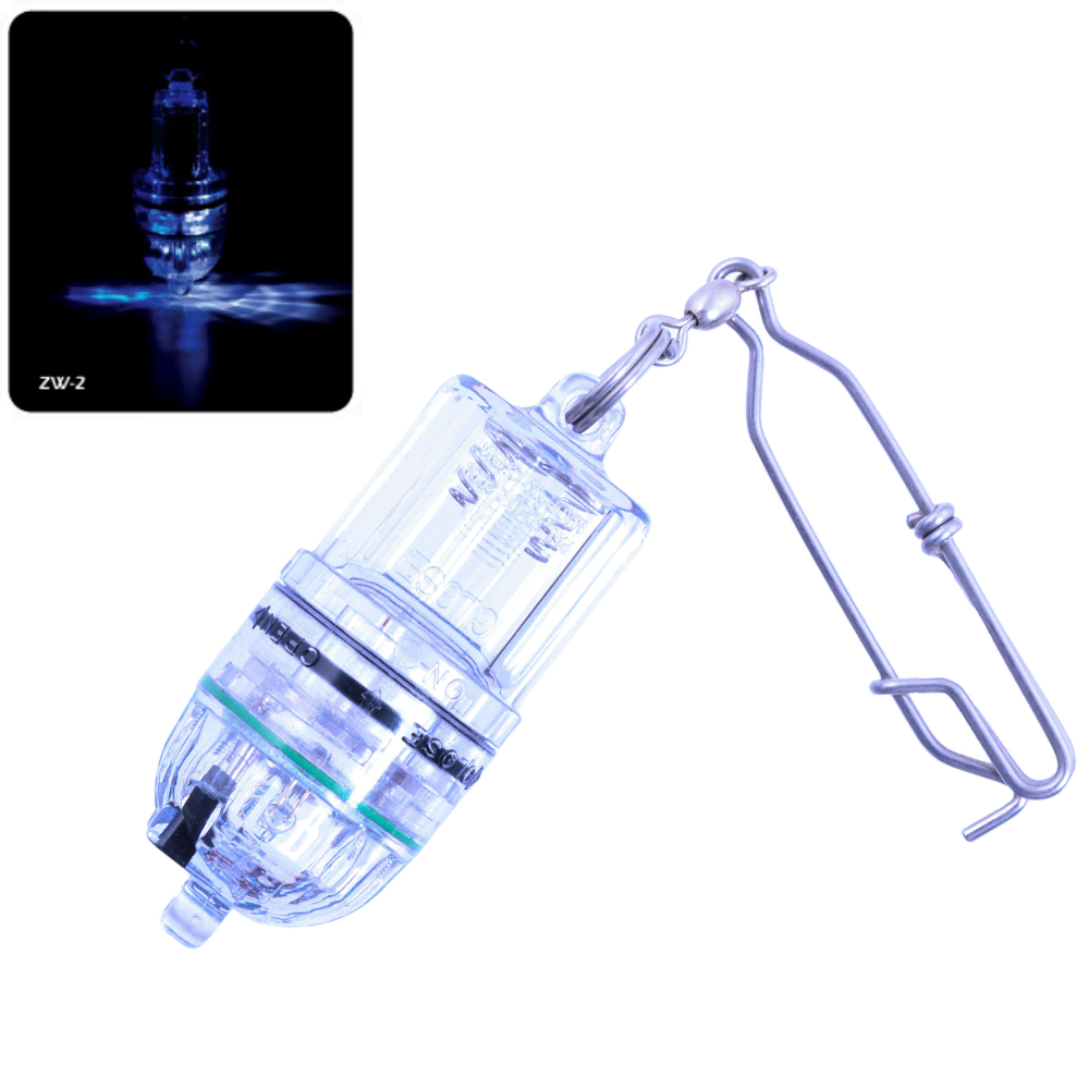 CENTRO Deep Drop Water Activated Fishing Power Light DELUXE ZW-2 Blue/White - Image 2