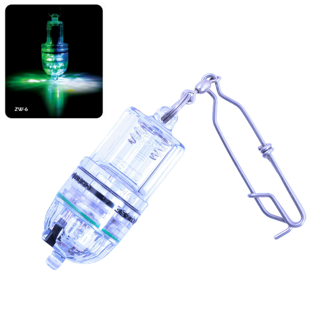 CENTRO Deep Drop Water Activated Fishing Power Light DELUXE ZW-6 Green/Blue/Wht - Image 2