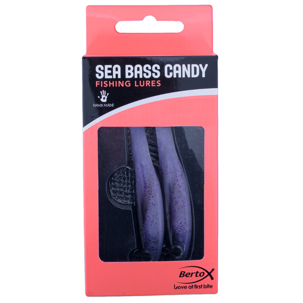 BERTOX Handmade Soft Shad Lure SEA BASS CANDY 11cm/27g #01 - Image 4