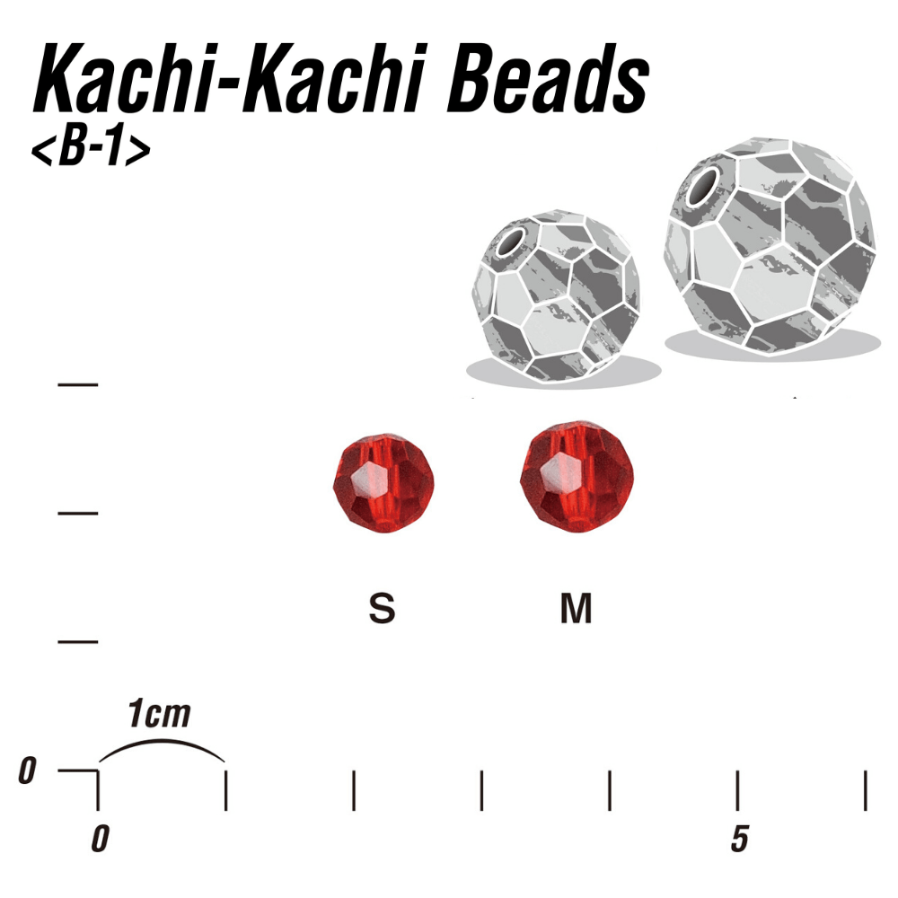 DECOY Fishing Rigs Accessories Flashing & Sound KACHI KACHI BEADS Mixed Color - Image 2