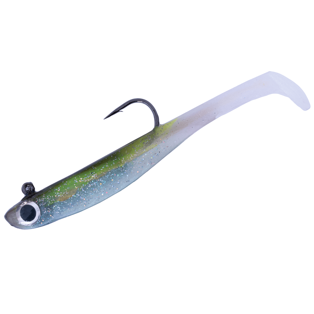 BERTOX Handmade Soft Shad Lure SEA BASS CANDY 90mm/11g #03 - Image 2
