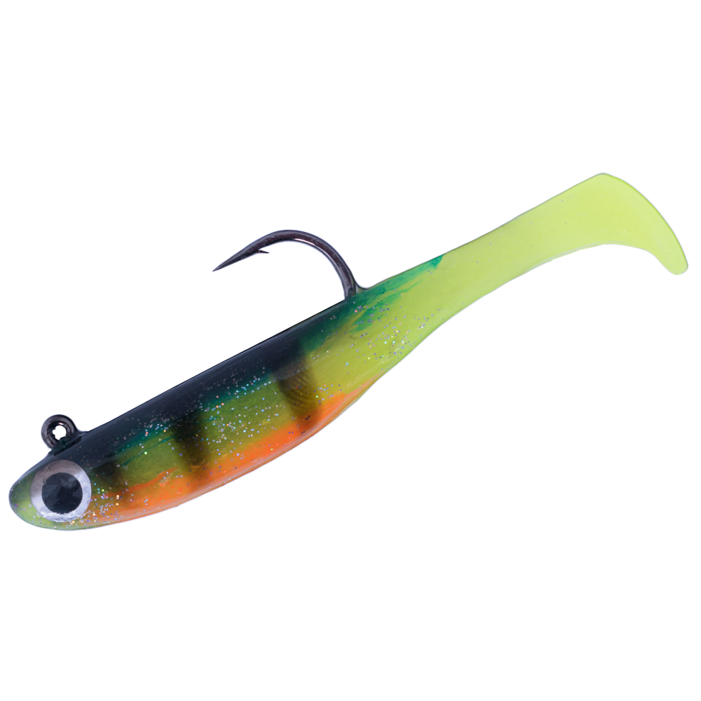 BERTOX Handmade Soft Shad Lure SEA BASS CANDY 90mm/18g #04 - Image 4