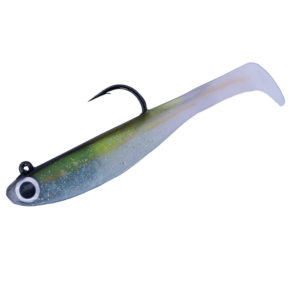 BERTOX Handmade Soft Shad Lure SEA BASS CANDY 90mm/18g #03 - Image 4