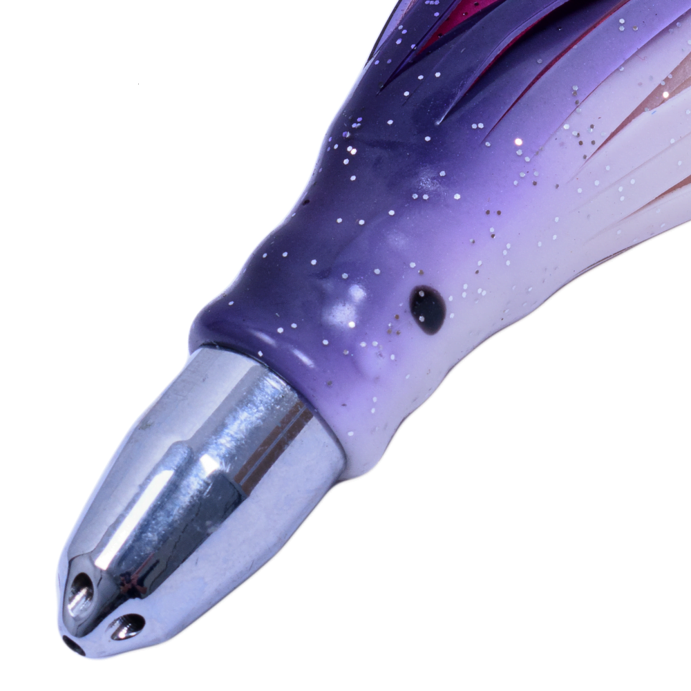 GYPSY Saltwater Unrigged Skirted Trolling Lure BULLET JET 7” PWSG - Image 2