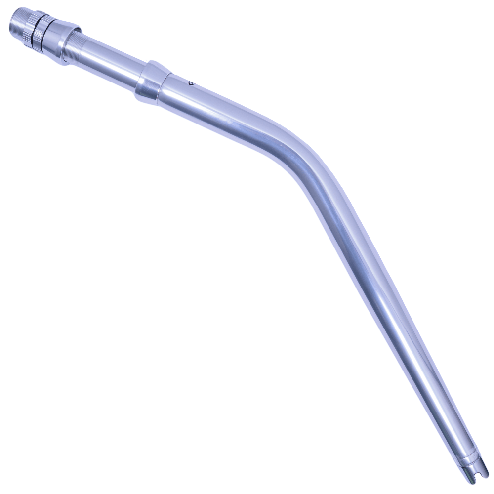 ALPS Saltwater Trolling Aluminium Long Curved Butt 80lb Silver - Image 2