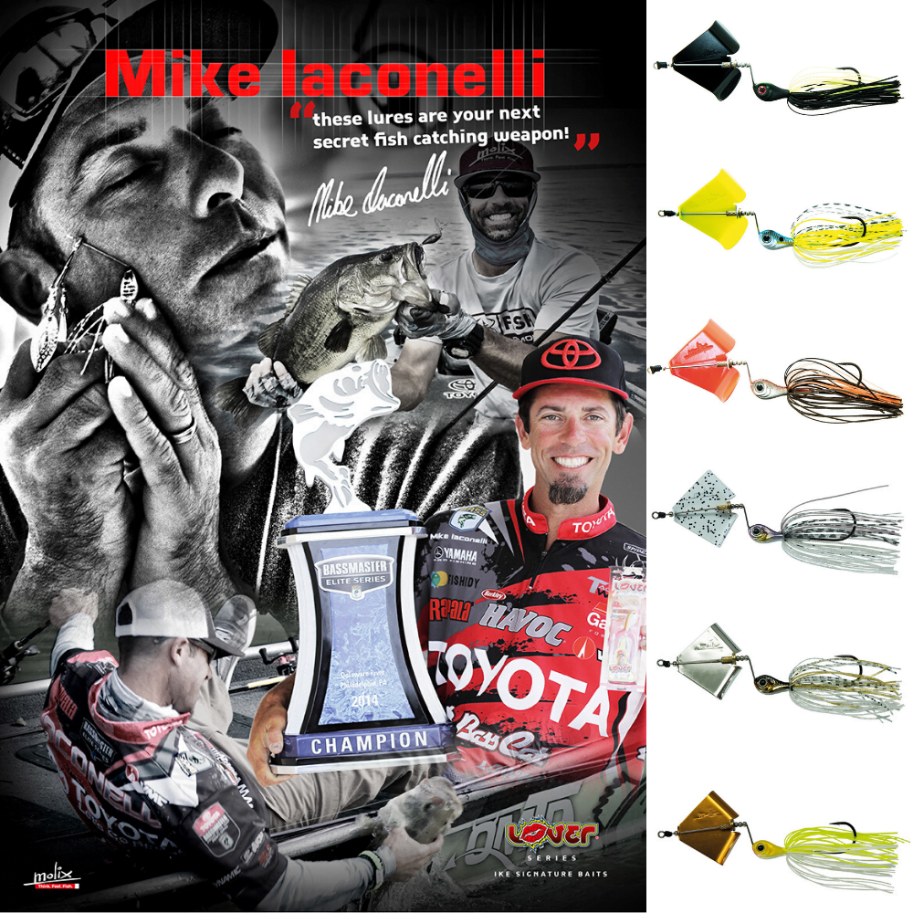 MOLIX By Mike Iaconelli Spinnerbait Lover Buzz SUPER SQUEAKY JUNIOR 7g/21 - Image 2