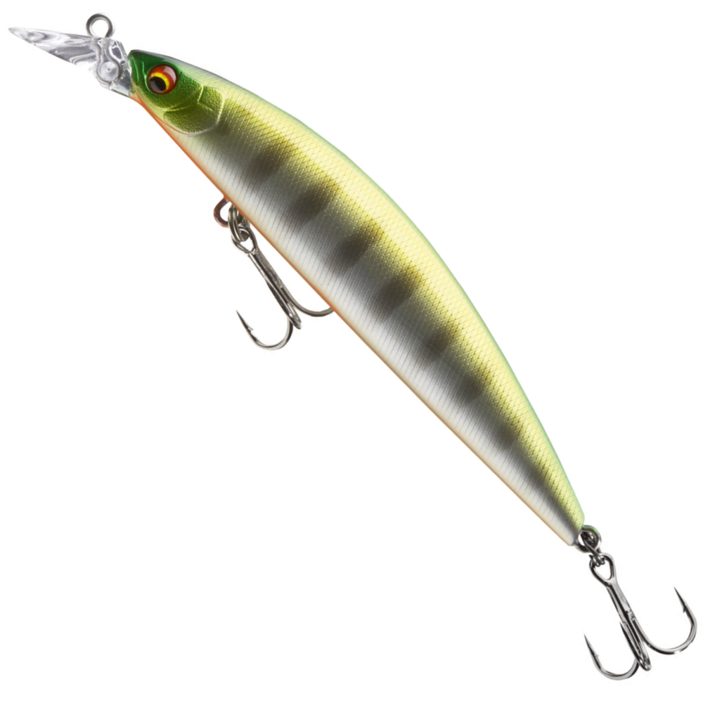 DAIWA Tournament Floating Jerk Minnow Lure CURRENT MASTER SR93 Lime Perch - Image 2